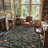 Kaldi Floral Washable Area Rug – Intricate Nature-Inspired Design, Non-Slip Soft Floor Mat for Living Room, Bedroom, and Entryway-23885948-23885944