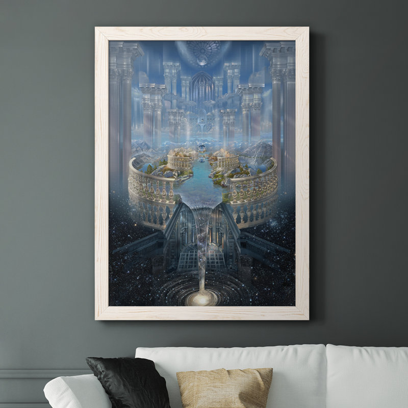 Solace - cadre photo, impression sur toile, Cadre blanc, H 44 po x l 31 po x P 1 po