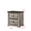Ensemble de chambre à coucher affiche classique avec finition grise-574464804-574464810