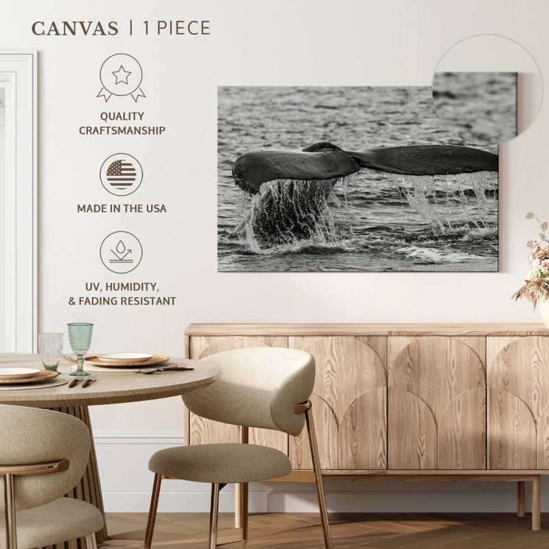 Crowle Alaskan Humpback Whale, 30" H x 45" W