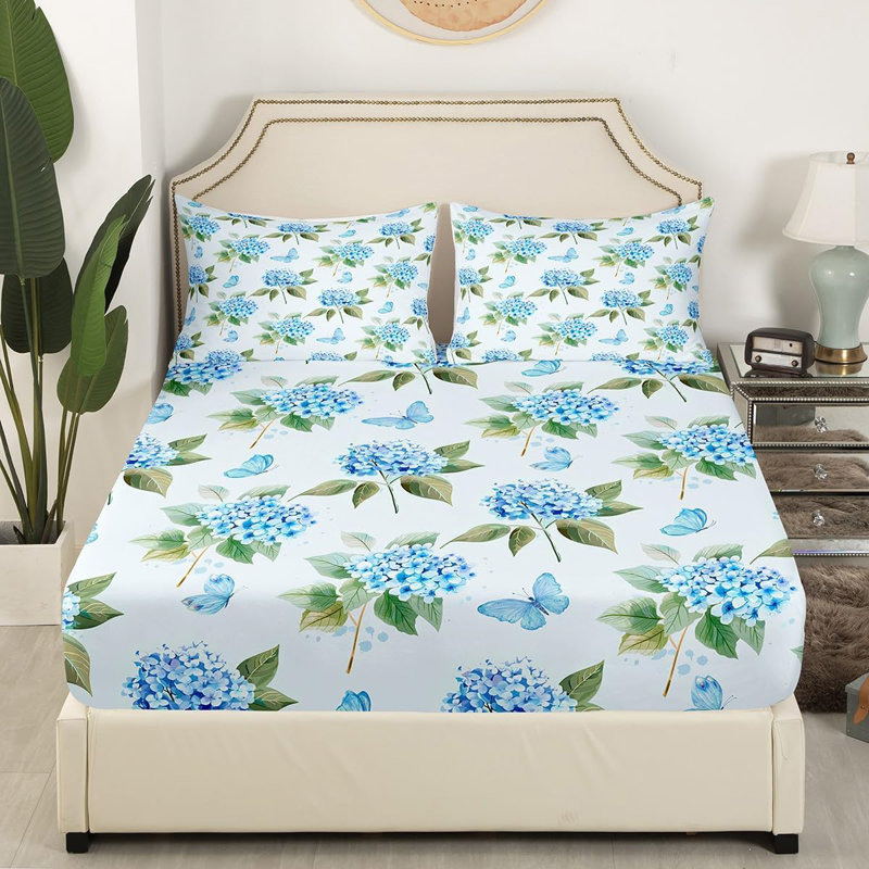 Ensembles de lit papillon Blue Hydrangea
