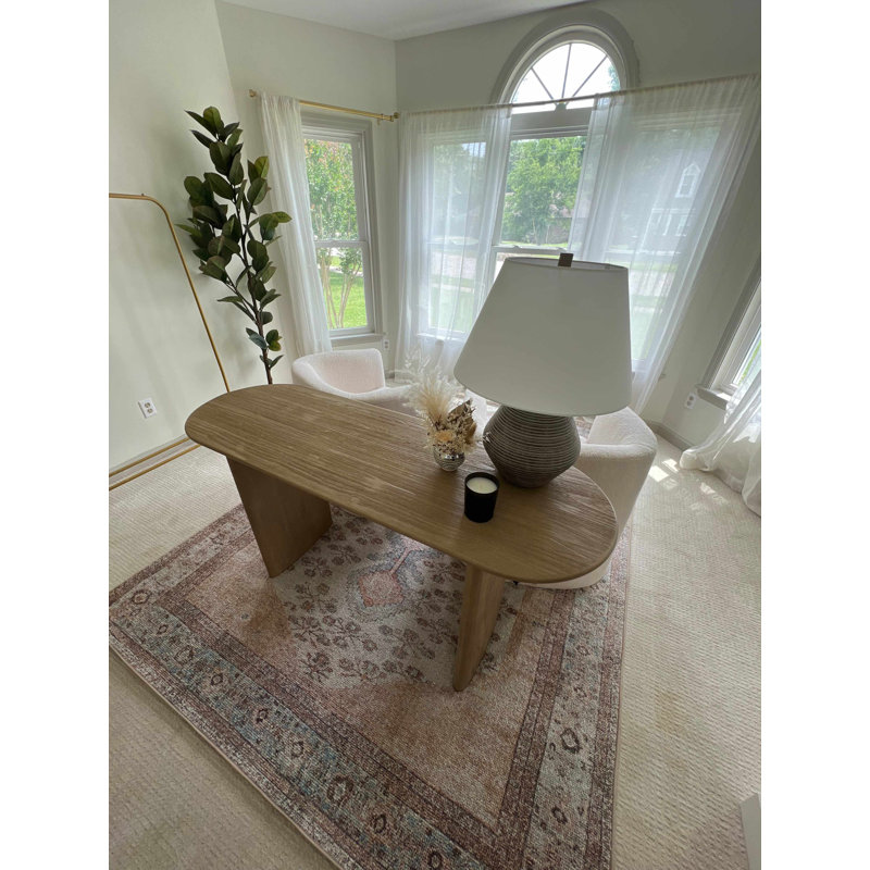 Tapis brun Anali, Rectangle 5 pi 3 po x 7 pi