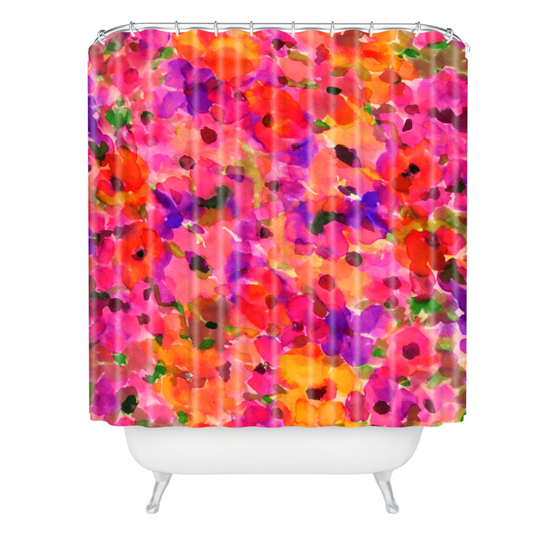 Amy Sia Floral Shower Curtain