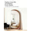 Miroir pleine longueur haute définition en bois de style médiéval-129936748