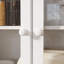 Buffet de 28 po de largeur avec portes en verre et tablette réglable-130477941