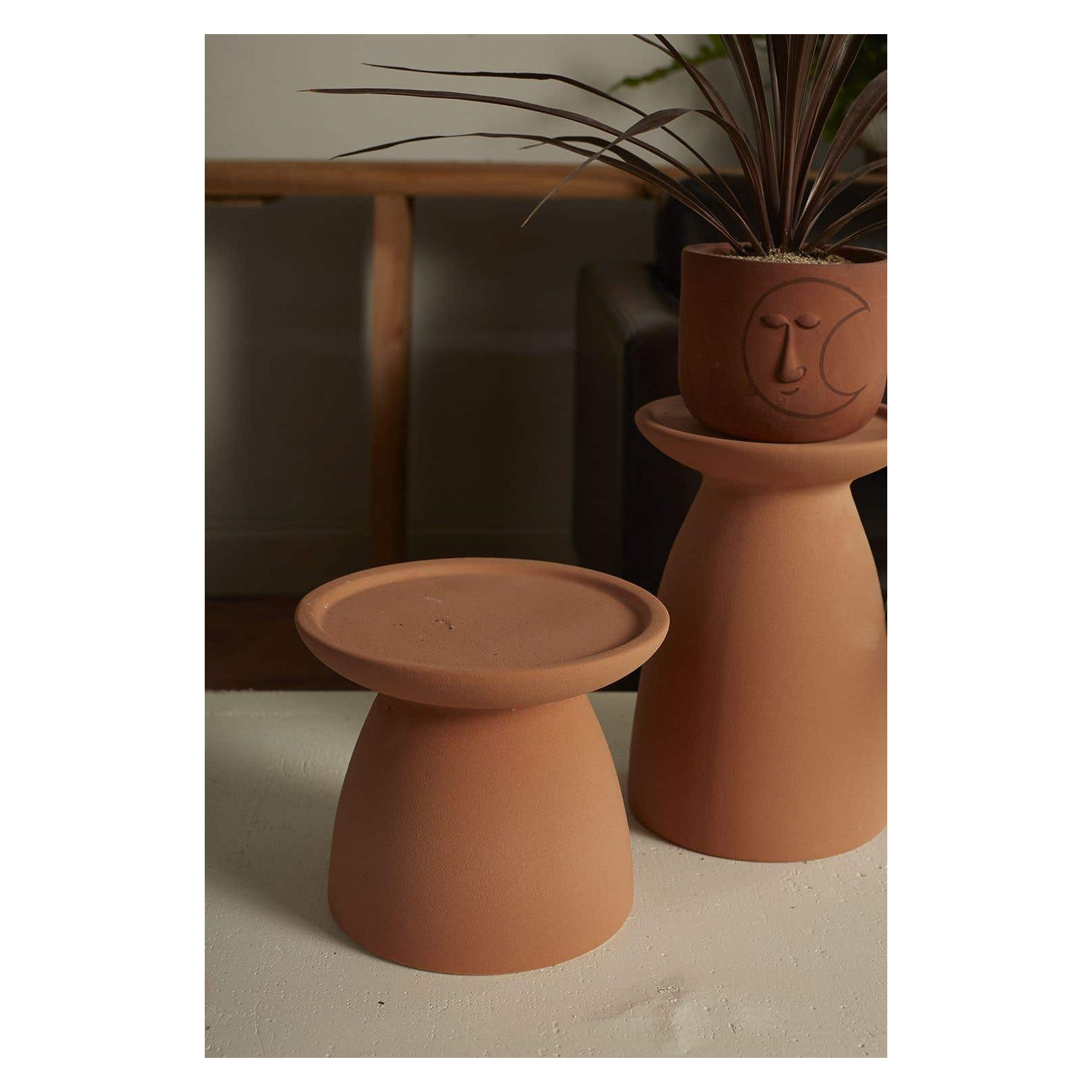 Sue 6" Ceramic Tabletop Candle Accessories