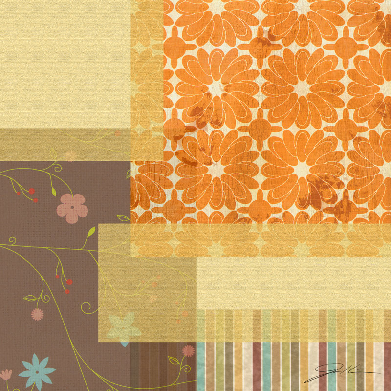 Marmalade IV - Wrapped Canvas Print, 30cm H x 30cm W x 3.8cm D