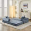Canapé-lit pliable en chenille de qualité Boneless-132150057