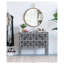 Miroir mural 26 "x 32" avec cadre en métal, miroir décoratif pour le salon, le vestibule, le bureau-885612384-885612399