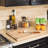 Sorbus 8 Piece 2 Sizes Clear Plastic Kitchen, Pantry, and Fridge Storage Bins