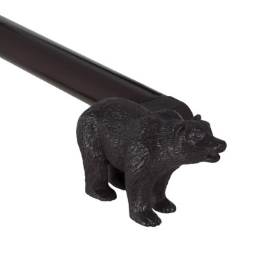 Tringle à rideaux simple ajustable Oren Bear