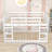 Wooden Bunk Bed With Slats And Ladder-1401976037-1401976026