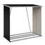 Outdoor Storage Shed, Firewood Rack and Patio Organizer