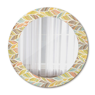 Huldar Glass Flat Wall Mirror