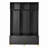 Hall Tree 49.62'' Wide With Bench And Shoe Storage-467580533
