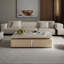 Table basse Luxury-lite rectangulaire en marbre-468329244