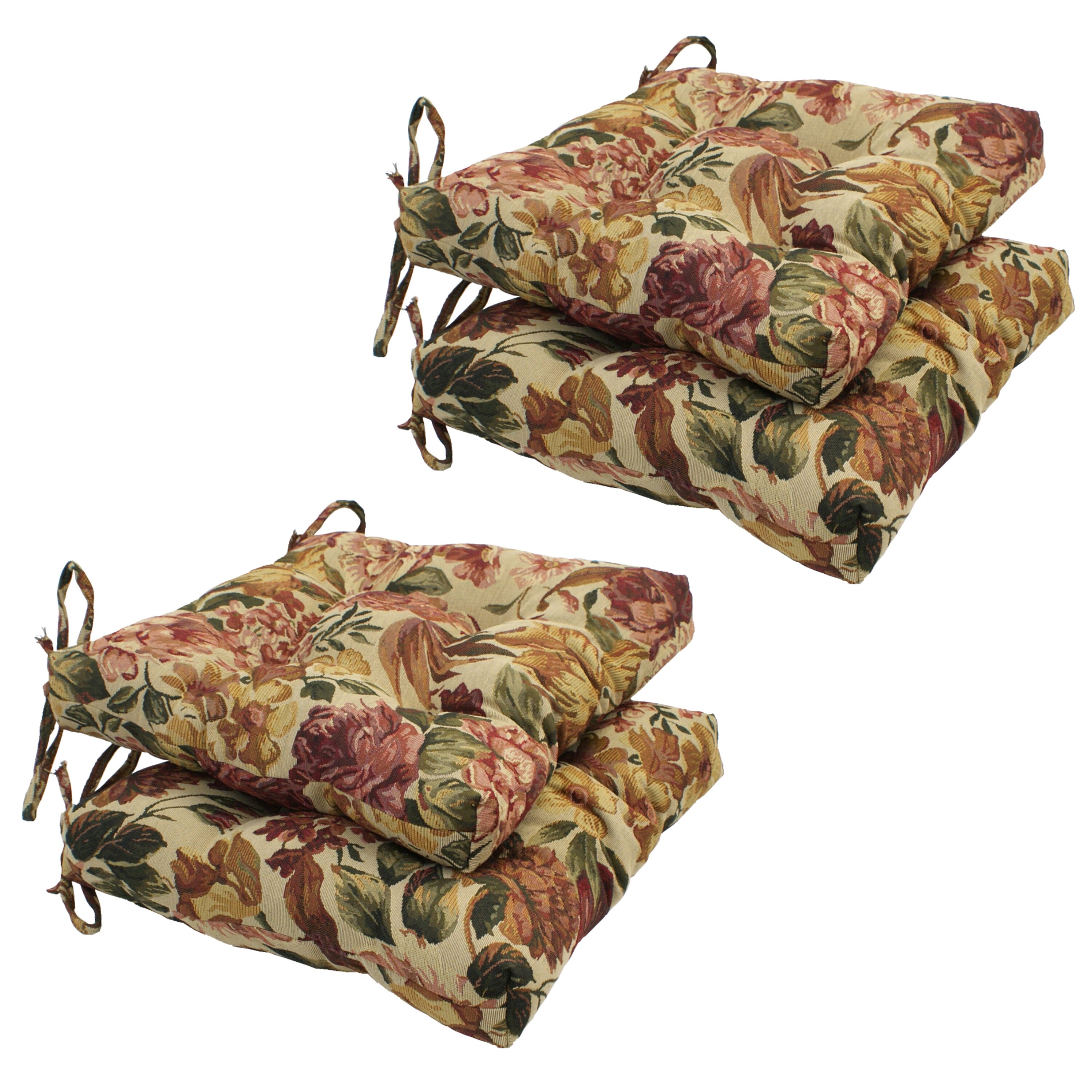 Victoria Park Toile Chair Cushion Set of 2