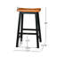 Tabouret en bois 29 po-1005053668