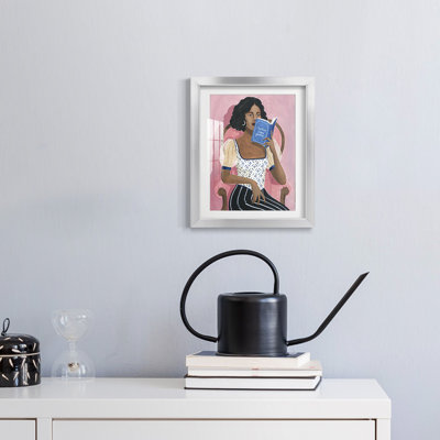 Grey Scribbles I -Gallery Wrapped Canvas