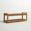 Banc de rangement en bois Ovolo-201799393