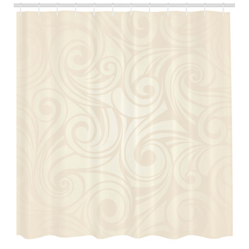 Shower Curtain Set + Hooks, 84" H x 69" W