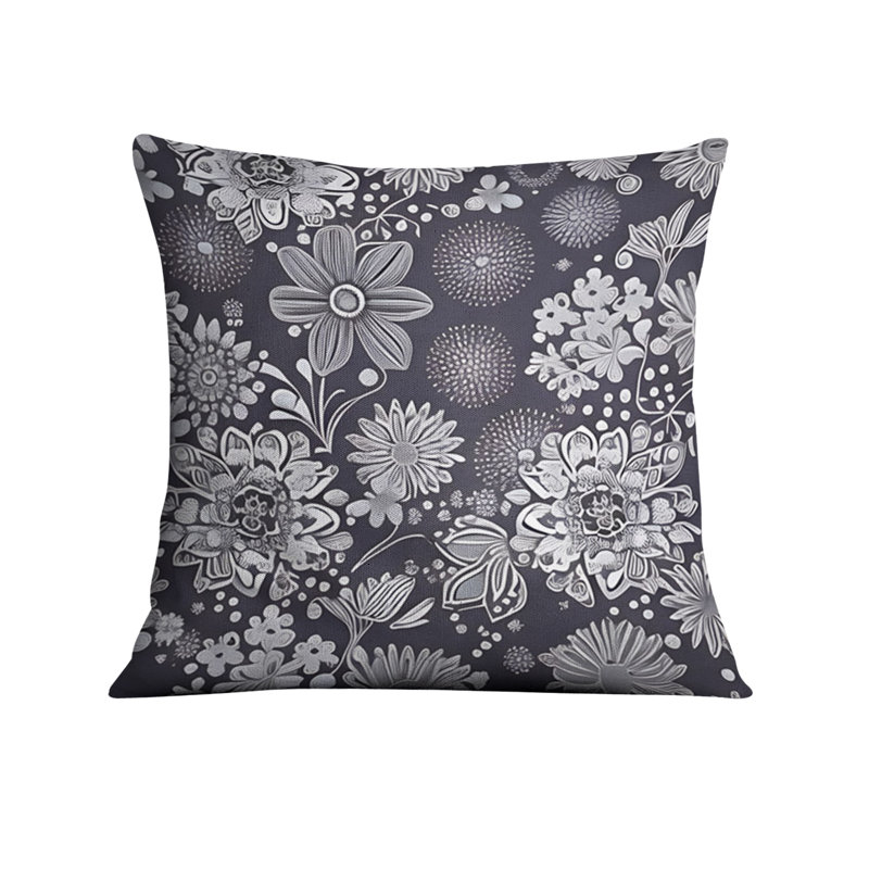 Coussin décoratif, Housse de coussin seulement - sans coussin, 16"H x 16"W