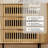Mid-Century Modern Wooden Dresser with Slatted Design and 6 Drawers, Ideal for Living Room, Bedroom, and Hallway-1309307199