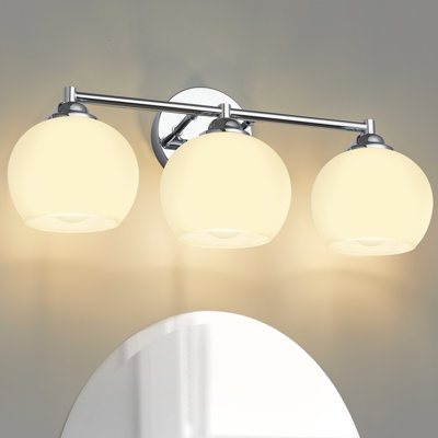 3 -light Dimmable Bathroom Vanity Light