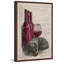 « saucisse dog wine », reproduction d’impression encadrée-21669177