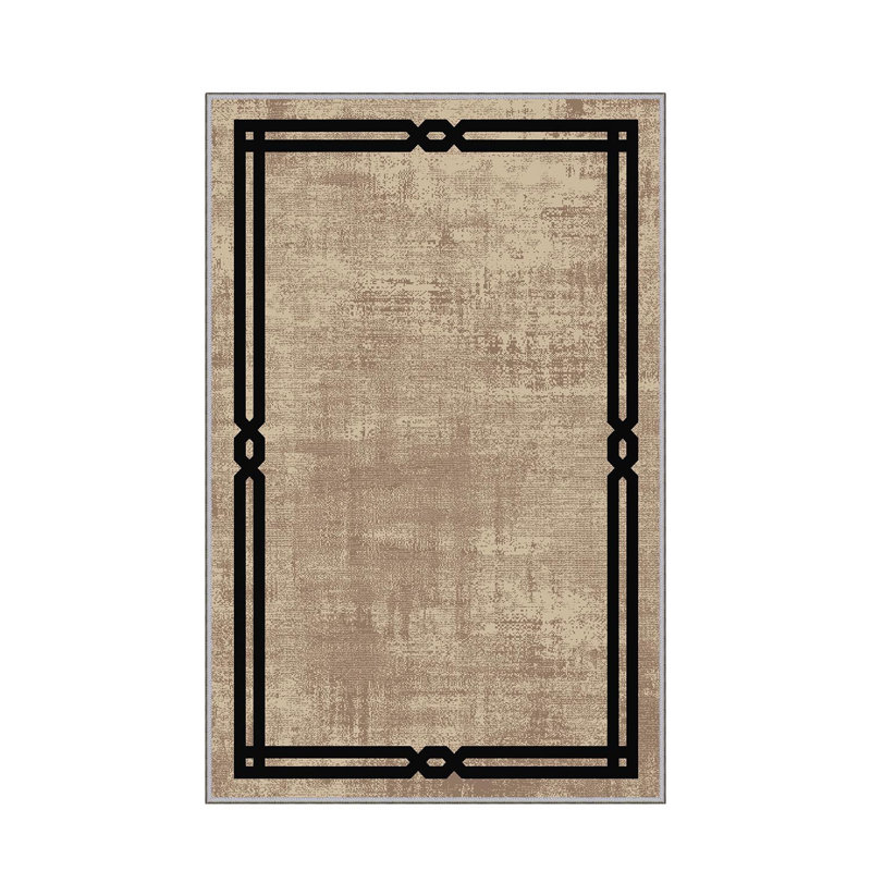 Tapis d'entrée antibactérien, 39,4 po x 59,1 po | 100% polyester, hauteur des poils de 0,4 po, envers en feutre de PVC antidérapant | Lavable à la machine, impression numérique 3D, durable et élégante pour une décoration moderne