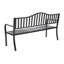 Banc de parc en métal Lisabeta