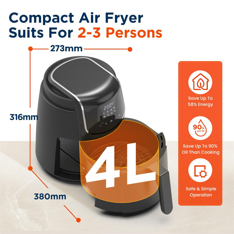 Ivy Bronx 4L Air Fryer