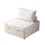Canapé-lit polyvalent en tissu de lin-1631612532