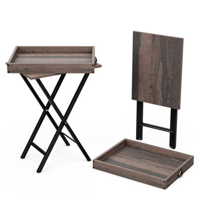 Tv Tray, Butler Table (set Of 2)