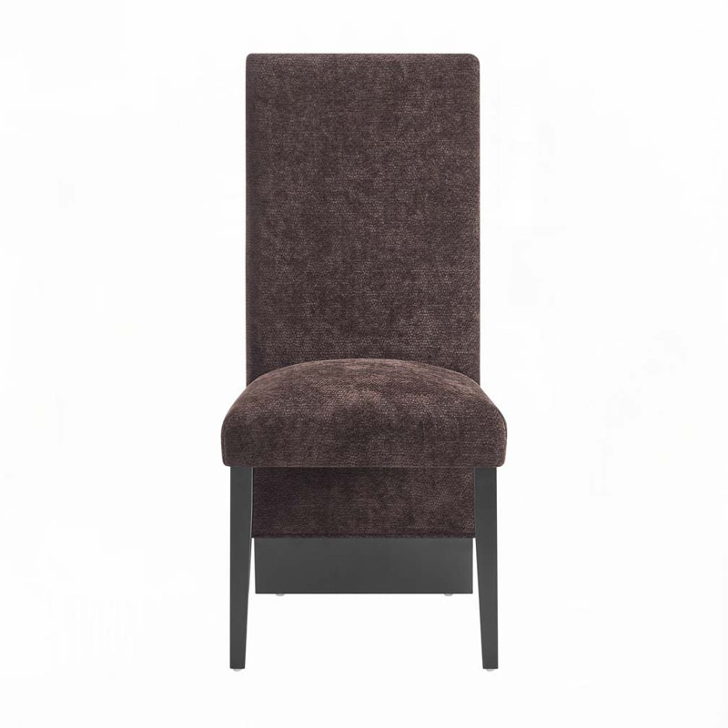 Chaise de salle à manger, Brun, Gris