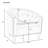 Francesca 28.3'' Wide Tufted Barrel ChairTub Chair-1200388646