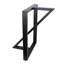 Pied de table en acier Zuriana