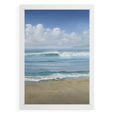 Vagues intemporelles - Impression sur toile seulement - NON-CADRE
