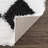 Axlan Contemporary Diiamond Geometric Black and White Area Rug-2069010944