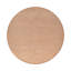 Table basse ronde avec tablette