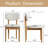 Modern Upholstered Dining Chair with Solid Wood Legs Side Chair for Kitchen Dining Room Living Room-70203297-70203309