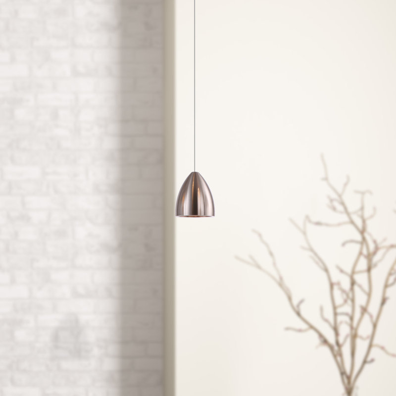 Atherton 1 - Light Single Pendant, Nickel