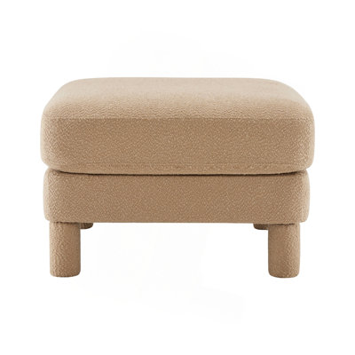Cute Ottoman Polyester（ONLY OTTOMAN)