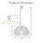 1-light Pumpkin Modern Pendant Light