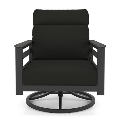 Townsend Metal Outdoor Rocking Chair With Sunbrella Cushion