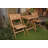Gintas 2 - Person Teak Wood Patio Dining Set with Square Table