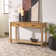 Kaplan Wood 2 Drawer Console Table