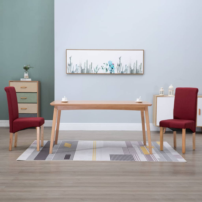 Chaise d'appoint rembourrée avec structure en bois, gris, 2
