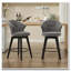 Tabouret de bar en chenille-899963696