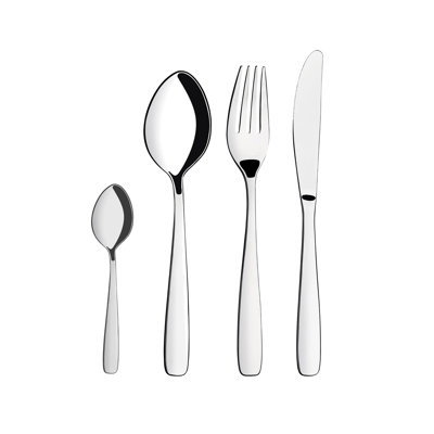 Tramontina Stainless Steel 24 Pcs. Cutlery Set in a Tray